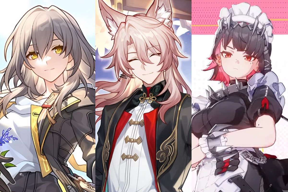 StarRailVerse1's tweet photo. WE'RE GETTING 3 FREE CHARACTERS OVER THE NEXT 2 PATCHES! 

4.7 - Free Character Selector (characters TBA)
4.7 - Free Golden Spirit (Jiaoqiu will be added to the shop)
4.8 - Free Ellen Joe (HSR × ZZZ collab)

#HonkaiStarRail https://t.co/tOBkbhoNUd