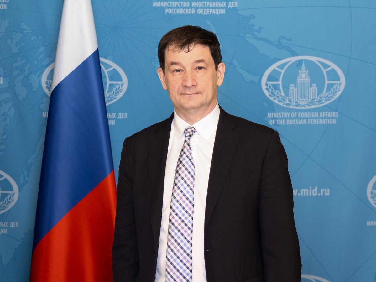 RussianEmbassy's tweet photo. 💬 Russian Ambassador to the OSCE: One cannot but notice that the moment Russia and the USA show signs of forging a respectful and mutually beneficial dialogue, European states invariably panic and take action to derail this process.

https://t.co/AH68PyTQn9 https://t.co/RhhRqmuMf0