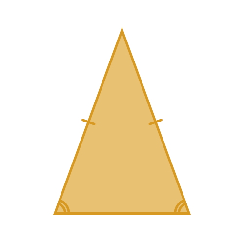 CaptiveAudient's tweet photo. @ijjohnson99 @IQTestBrain It doesn't. That's what the "anything between <180 and >0" was about. I didn't word it well!☹️
It's an isosceles triangle so 2 sides and 2 of the angles are equal, but the 3rd doesn't have to be 90, although it can be.
E.g. In the image 👇I'd guess the 3rd angle is ~40degs? https://t.co/zidGN4v7AW