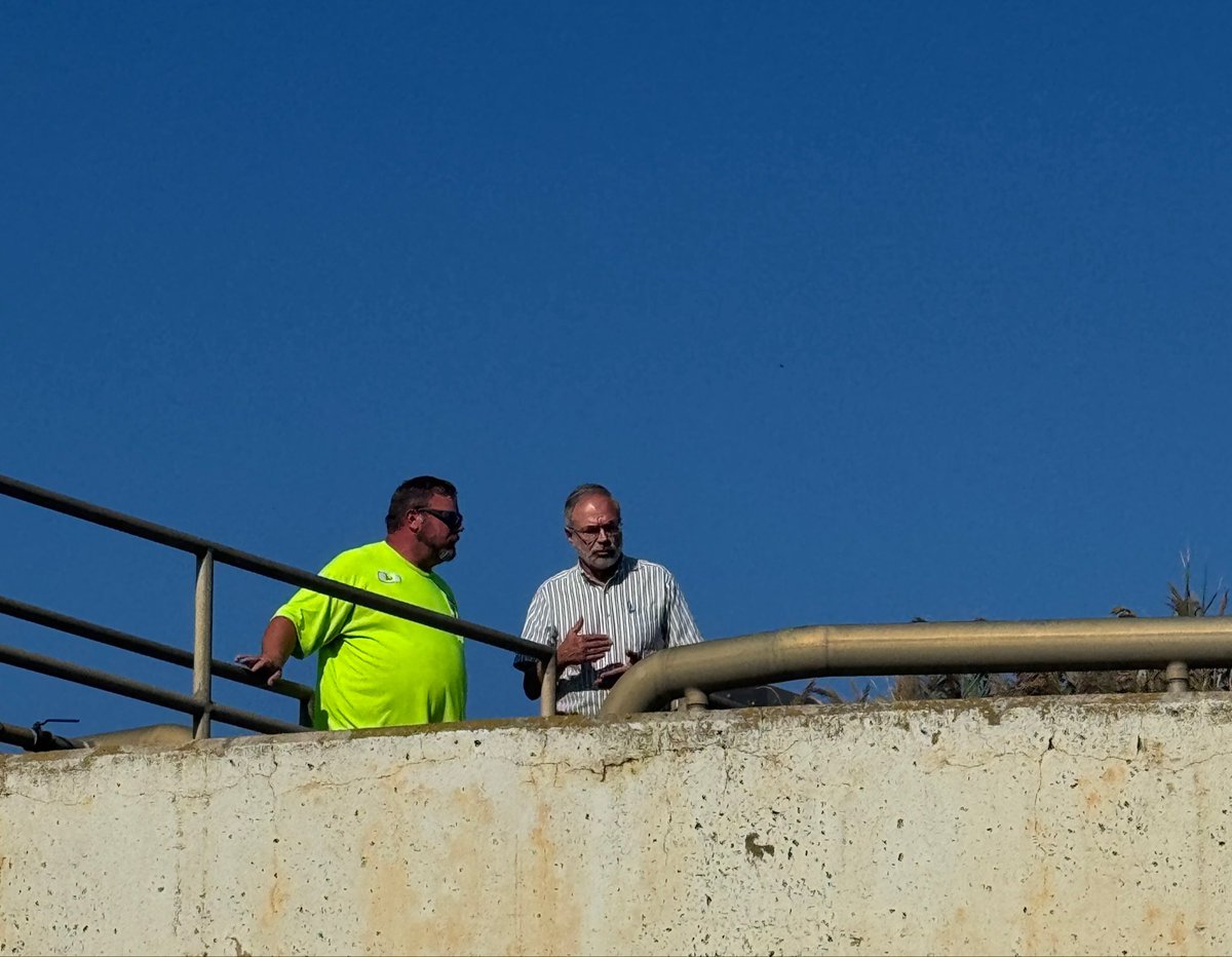 RepAndyHarrisMD's tweet photo. This week, I joined Mayor Darlene Taylor and city officials for a tour of Crisfield’s wastewater treatment plant.

Replacing aging equipment is a big expense for a small city. That’s why I worked to secure $2.28 million in the FY27 Agriculture Appropriations bill to help Crisfield replace that equipment, keep the plant running reliably, and meet treatment standards.

We got this funding through the House. Now we need the Senate to act so Crisfield can get these upgrades done.