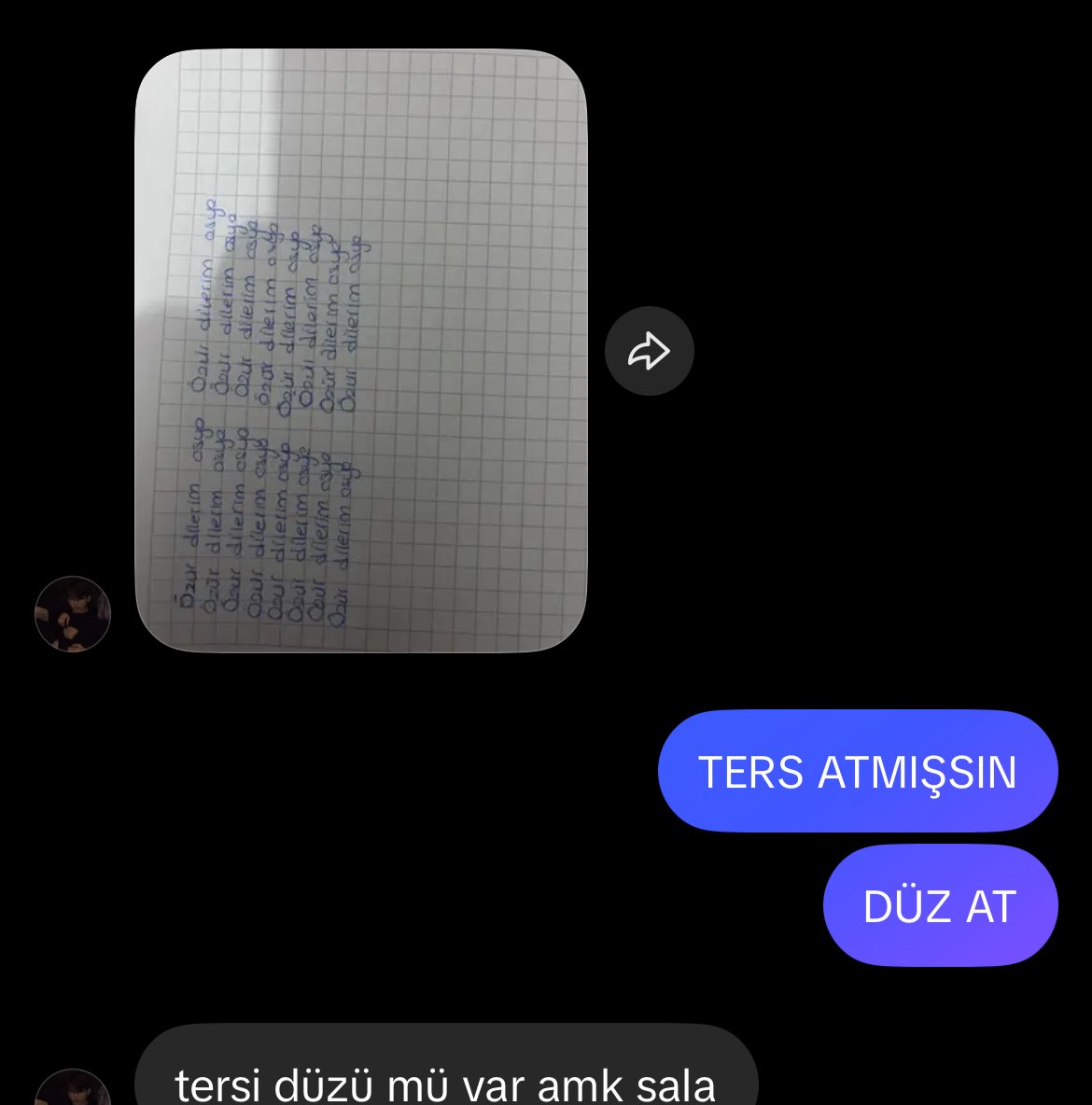 x0coy's tweet photo. Zorla özür dilettirirken https://t.co/H0jBBAsr2v
