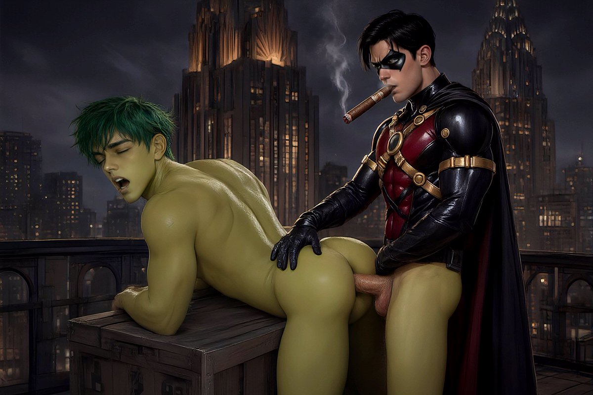 paxbias's tweet photo. Superhero Cigar - Robin Beast Boy 19 Part 2
#fanart #superhero #dccomics #bondage #beastboy #boywonder #cigar #gay #homoerotic #male #robin #smoking #timdrake #smokingfetish #dccomicsfanart #smokingmen #cigarsmoking #forcedsmoking #mensmoking #garlogan #fucking #analsex https://t.co/T4KKXqsFBE