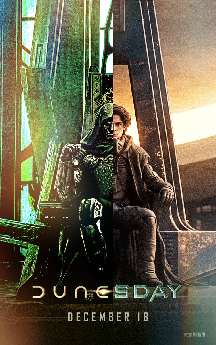 MarvelSpoiler's tweet photo. Quedan 2 meses para el DUNESDAY!!!! 

Buenos tiempos se vienen. https://t.co/F0Lmu6ZmQD