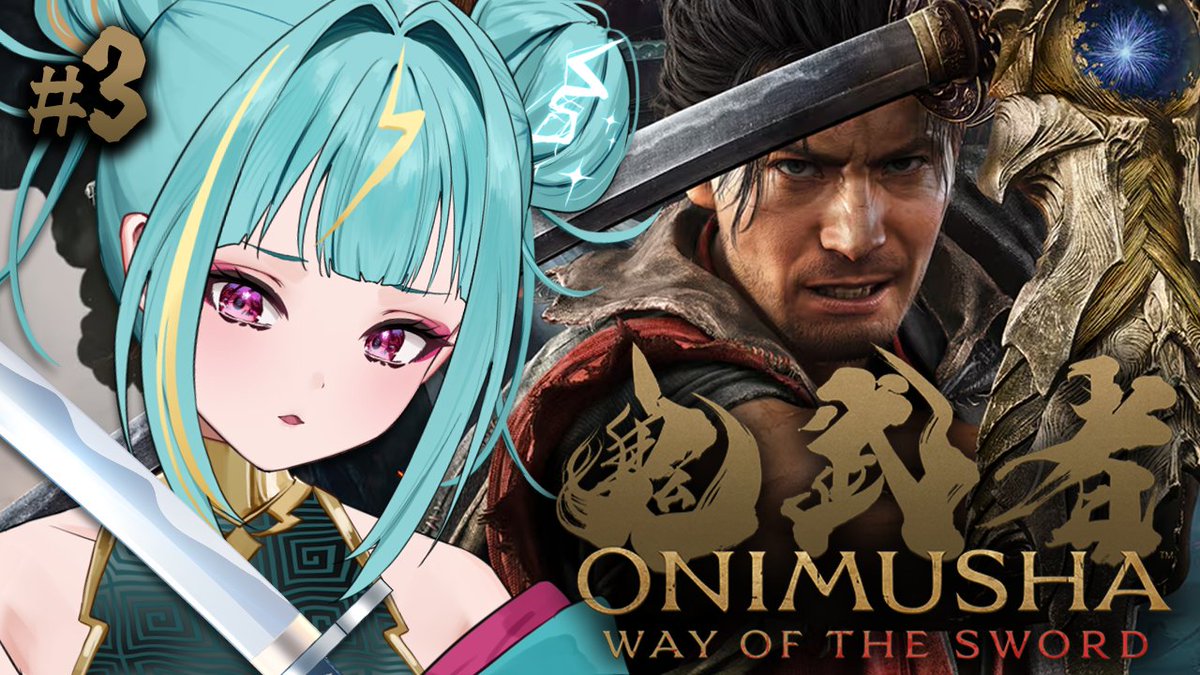 sidenlime's tweet photo. 💚本日18時から💚

〘 鬼武者 Way of the Sword 〙

はじめての鬼武者！

ライムはうーまーずかもしれない…！！
狛犬さんをたくさんよしよしする🐶

配信場所→https://t.co/R0dt4o7U0V https://t.co/eAsRY4rP0d