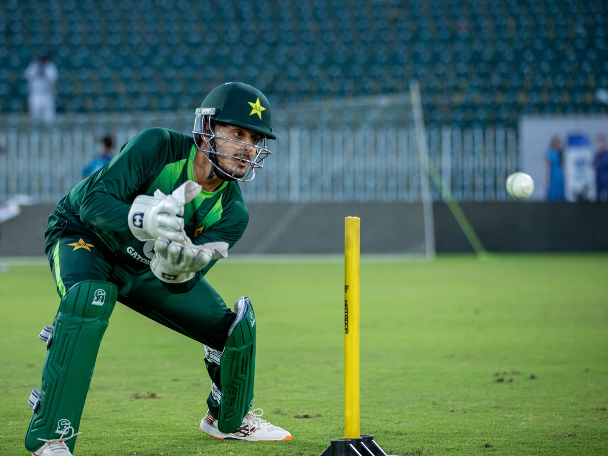 TheRealPCB's tweet photo. Every effort counts 🎯

Focused nets session at Rawalpindi Cricket Stadium as Pakistan practice ahead of the ODI tri-series 🏏

#PAKvSL | #BackTheBoysInGreen | #CricketKaJashan https://t.co/jDbi3Wgjk5