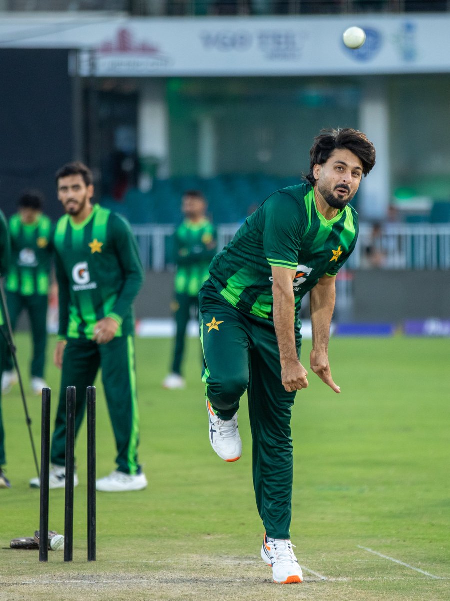 TheRealPCB's tweet photo. Every effort counts 🎯

Focused nets session at Rawalpindi Cricket Stadium as Pakistan practice ahead of the ODI tri-series 🏏

#PAKvSL | #BackTheBoysInGreen | #CricketKaJashan https://t.co/jDbi3Wgjk5