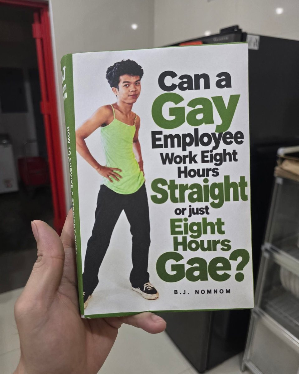 JulianDocherty_'s tweet photo. Do you think HR will get mad if I leave this book in the break room? https://t.co/N5FkG3eHzc