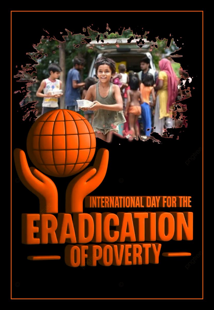 Arindam_And_I's tweet photo. On this day, we honor the courage and resilience of those living in poverty.
It is a United Nations organized observance held every year on 17th October.
Let's commit to building a future where dignity, opportunity, and hope reach every single heart. https://t.co/lVPX7zTldy