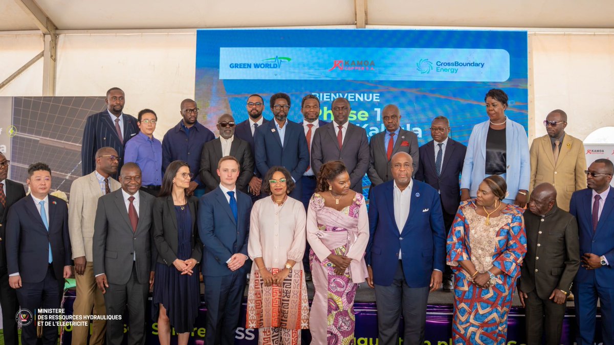 SORAZIZ's tweet photo. ⚡À Kamoa, GreenWorld Énergie et CrossBoundary concrétisent un investissement solaire majeur : une installation combinée de près de 450MW, le plus grand de son genre en Afrique subsaharienne !

L’ARE a joué pleinement son rôle : sécurisation juridique, conformité technique et analyse tarifaire. Notre mission : transformer le potentiel énergétique de la RDC en projets concrets, bancables et durables. ✊🏾⚡🇨🇩

Kamoa-Kakula ouvre la voie. À nous d’accélérer !