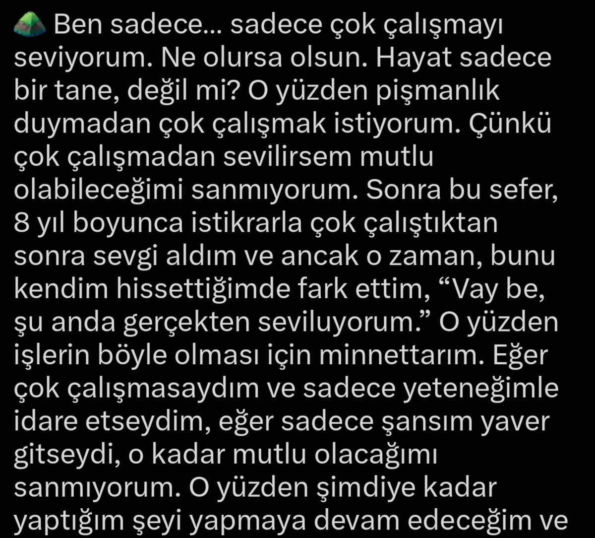 makar8n's tweet photo. "Eğer çok çalışmasaydım ve sadece yeteneğimle idare etseydim, eğer sadece şansım yaver gitseydi, o kadar mutlu olacağımı sanmıyorum" diyen birine fiziğiyle popüler oldu deseydiniz karşısında çeker vururdu sizi biraz stanlediğiniz grup hakkında bilgi veriyim dedim https://t.co/3VzgvUtNK3
