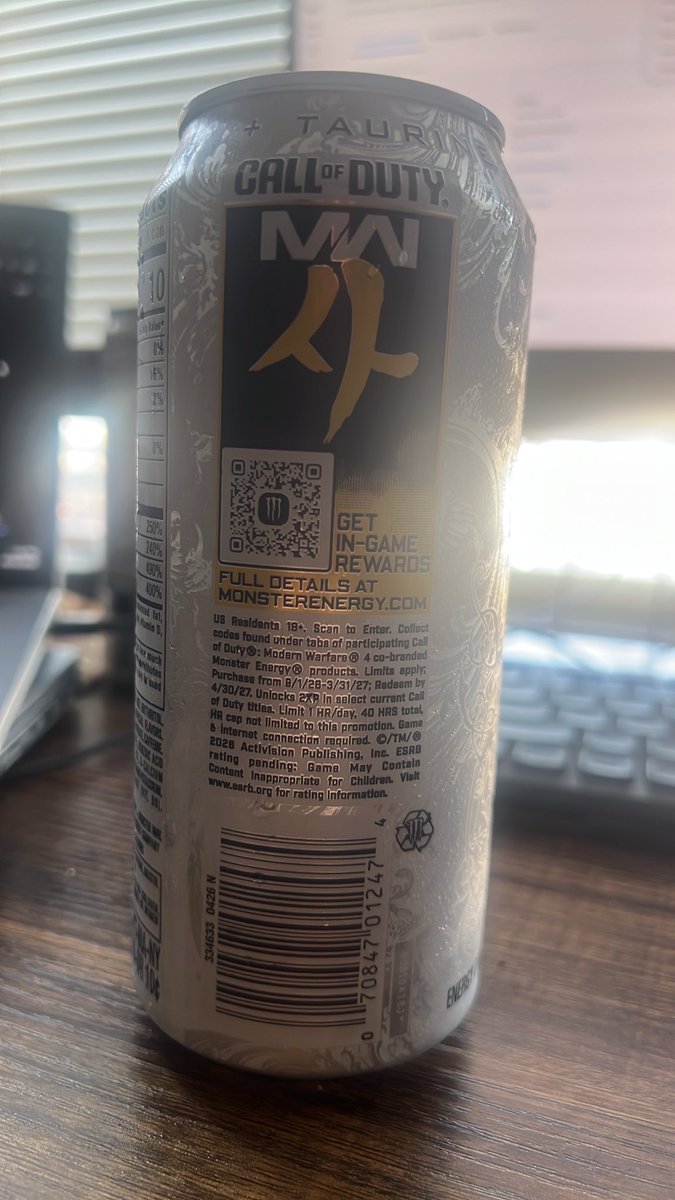 NewAgeJPMorgran's tweet photo. Imaging popping a Monster so you can drop a .75kd in pub search
Funking amateurs
#freecode #goingtoplayodub #amateurs #cod #cdl https://t.co/DAevkV645r