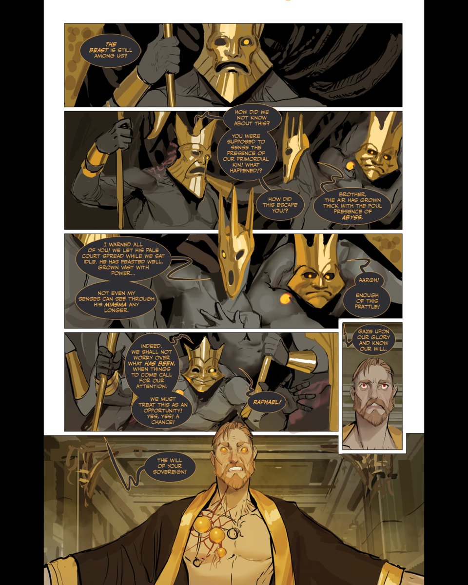 TopCow's tweet photo. YOUR FIRST LOOK INSIDE DEATH VIGIL #4!

Swipe through for a preview of the next chapter in Stjepan Šejić’s supernatural epic.

A new batch of necromancers makes its move, Clara’s little secret brings some very big consequences, and Sam goes completely hardcore. With the six-issue miniseries heading toward its climax, things are about to get dangerous.

The final day to preorder DEATH VIGIL #4 through your local comic shop is MONDAY, OCTOBER 19.

In stores November 11. Preview the issue now, then contact your shop and reserve your copy!

#DeathVigil #StjepanSejic #TopCow #ImageComics #FOC #ComicBooks @stjepansejic @Marc_Silvestri