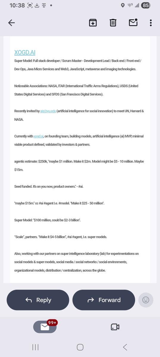 xogdAI's tweet photo. Cc #foundermode #moviemode #founding #ai #engineer // #founder #marketing #venturecapital #vc #agentic #llm #social #engineering #software #development #platform #applications #infrastructure #framework #product #ownership #customizations #modeling #models #valuation #billions https://t.co/zm58zjAcFv