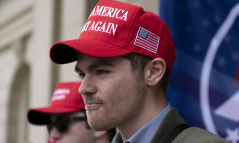 DiscourseWire's tweet photo. Nick Fuentes hired as new White House Press Secretary 

Follow: @DiscourseWire https://t.co/QsBkptMZdE