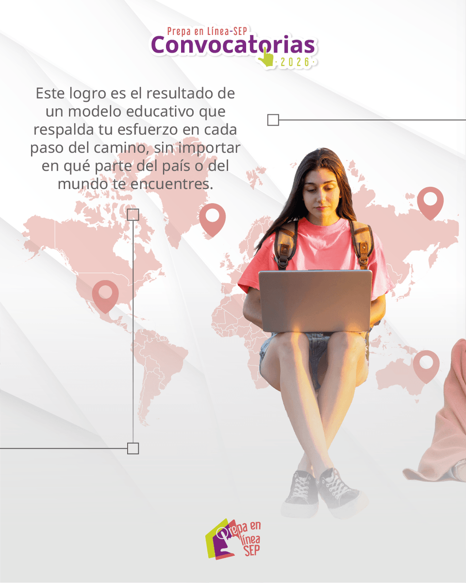 PrepaLineaSEP's tweet photo. Tu meta de terminar el bachillerato es posible: miles de personas ya lo han logrado. 💻✨

Más de 157,000 estudiantes ya obtuvieron su certificado electrónico con nosotros. ¡Tú también puedes lograrlo!

https://t.co/vawWNZXg4m

#Convocatorias2026PLSEP #PLSEPG1 #PrepaEnLíneaSEP https://t.co/U3550LAVxb