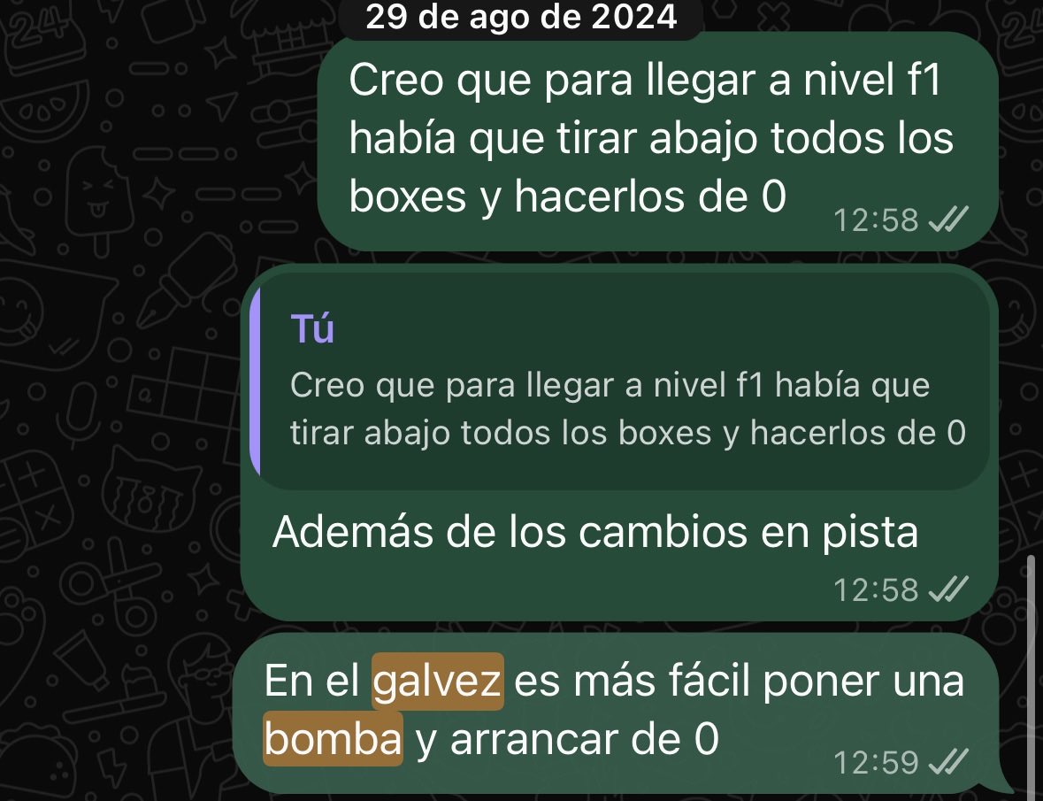 _PolloHumilde_'s tweet photo. Jajajaja la tenía clara hace rato yo con el Gálvez y la renovación que necesitaba para poder volver a tener la F1 https://t.co/G5FtEwwZ6B