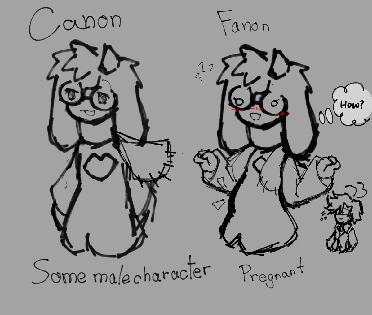 pan_cito17's tweet photo. He achieved the impossible 😏

(🏵️X🧣)

#flowsei #fanchild #ralsei #flowery https://t.co/S9VaJzCupN