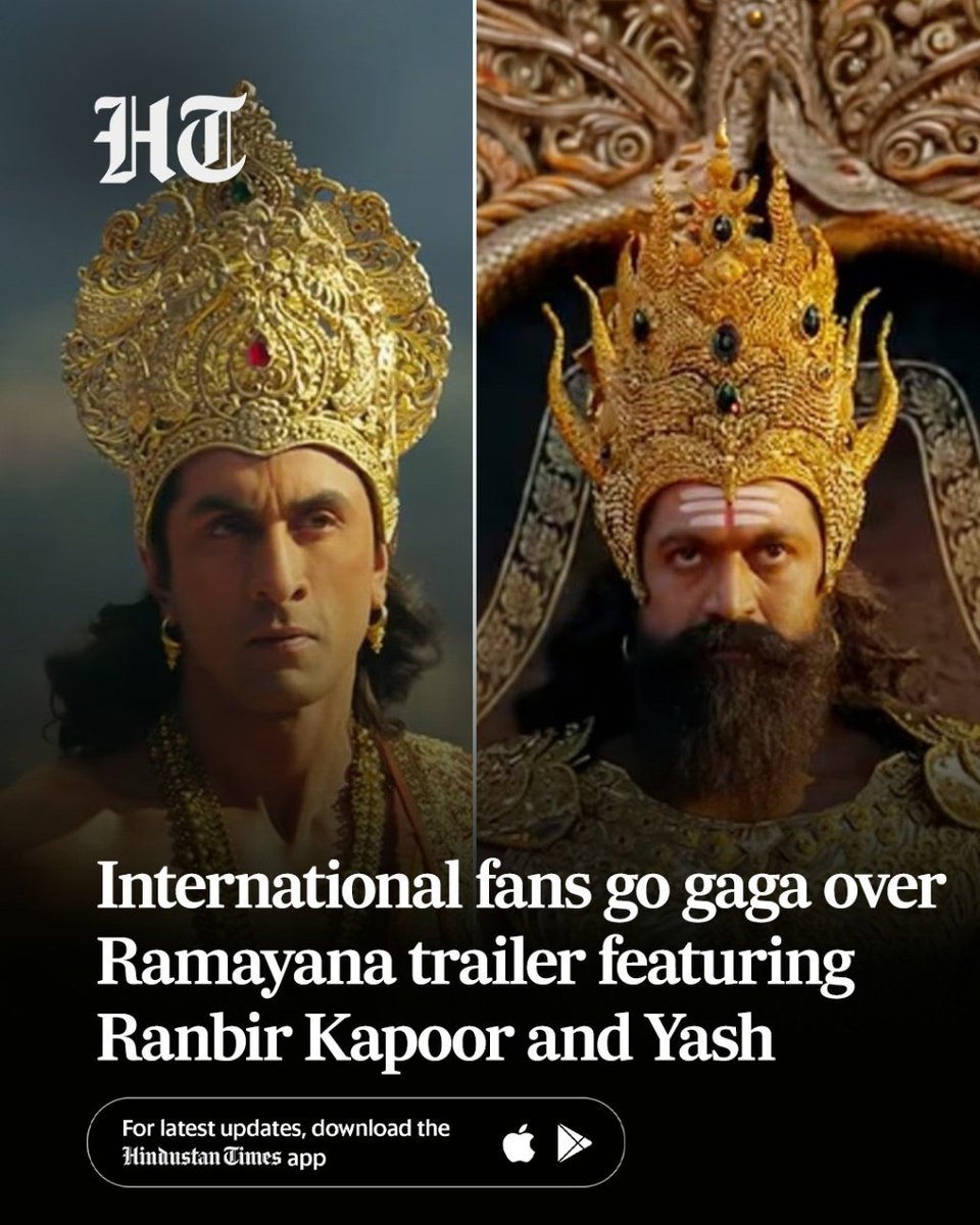 ashokmalik's tweet photo. Rise of a Legend is finally here, giving audiences their spectacular new glimpse of #NiteshTiwari’s ambitious take on one of India’s most celebrated epics. Starring #RanbirKapoor as #LordRama, #SaiPallavi as #Sita and #Yash as #Ravana, the film brings>> https://t.co/pkQDnMUeOJ https://t.co/16FenGRryM