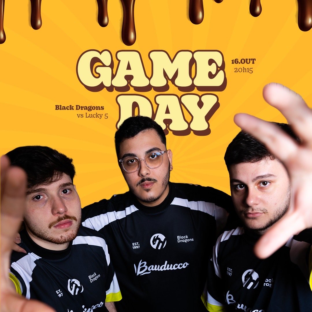 blackdragonsBR's tweet photo. Chegamos a terceira rodada da Challenger League  🐲🖤🤍
 
Seguimos na disputa do torneio, buscando impor nosso jogo cada vez mais.
 
Partida importante para sairmos com o resultado positivo! 
 
🗓️ 16/10 às 20h15: BD vs 
@Lucky5_Esports 

📺 Transmissão: 
@leonanda_

#GOBD https://t.co/v3pc35be3E