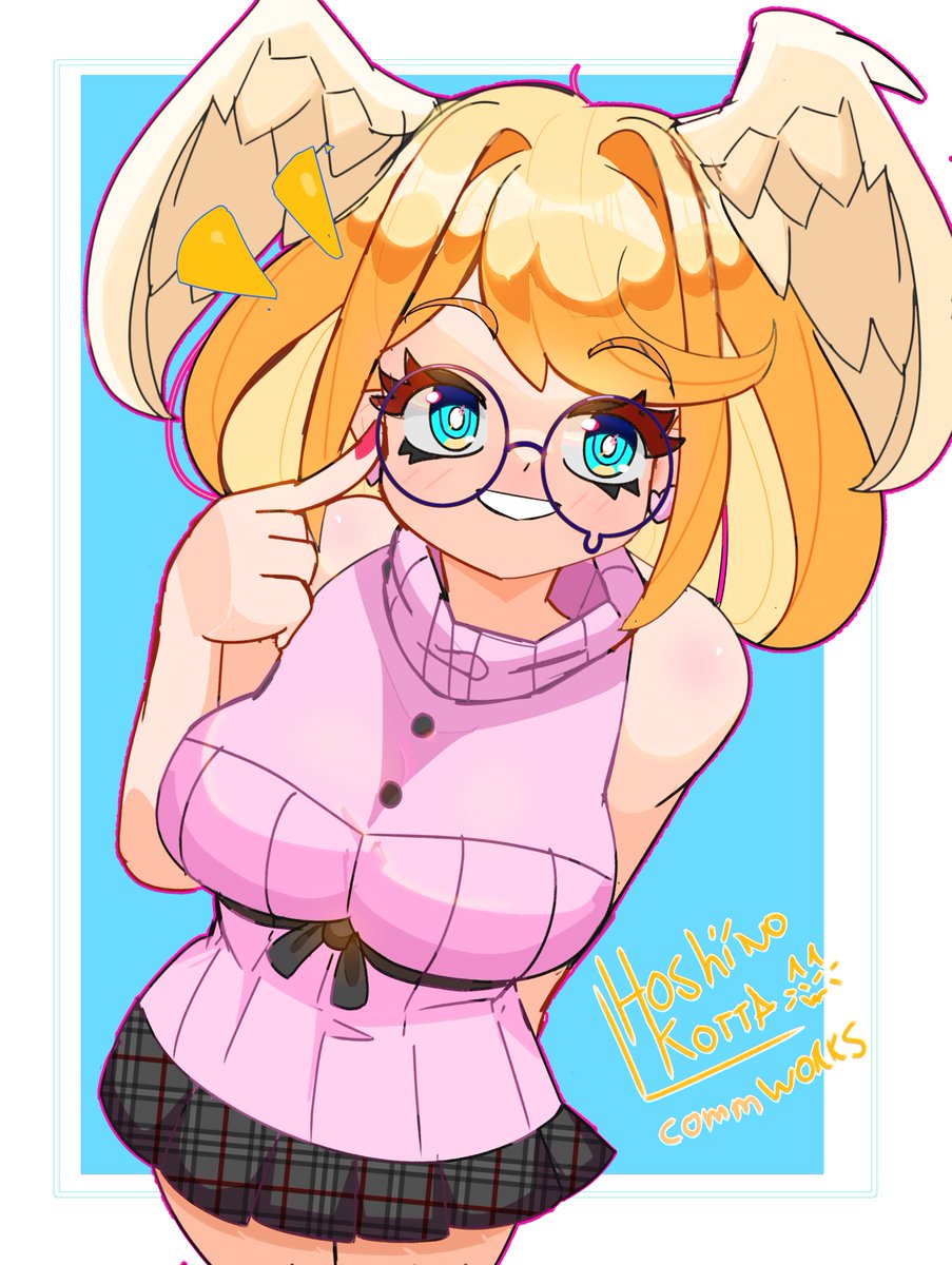 HoshiNoKotta's tweet photo. Oc comm for @/PenguinPal9 
Thank you very much! ^-^/💙 https://t.co/Wllr9F7Mlg