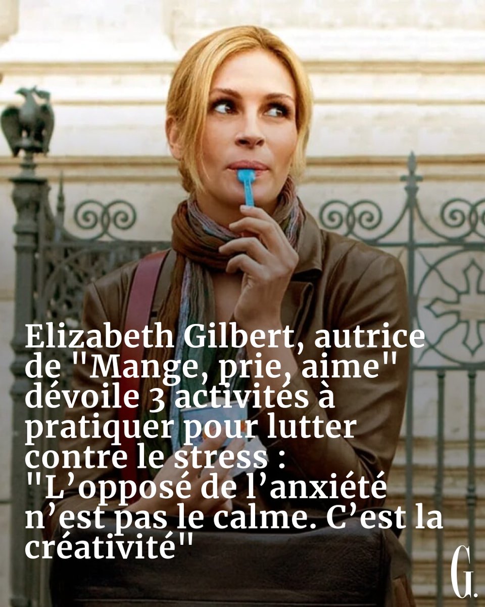 grazia_fr's tweet photo. 🔗 https://t.co/BorjspxjXA
L’autrice Elizabeth Gilbert a dévoilé son approche résolument moderne pour réduire son anxiété. On vous en dit plus. https://t.co/aaJoWF1J5Y