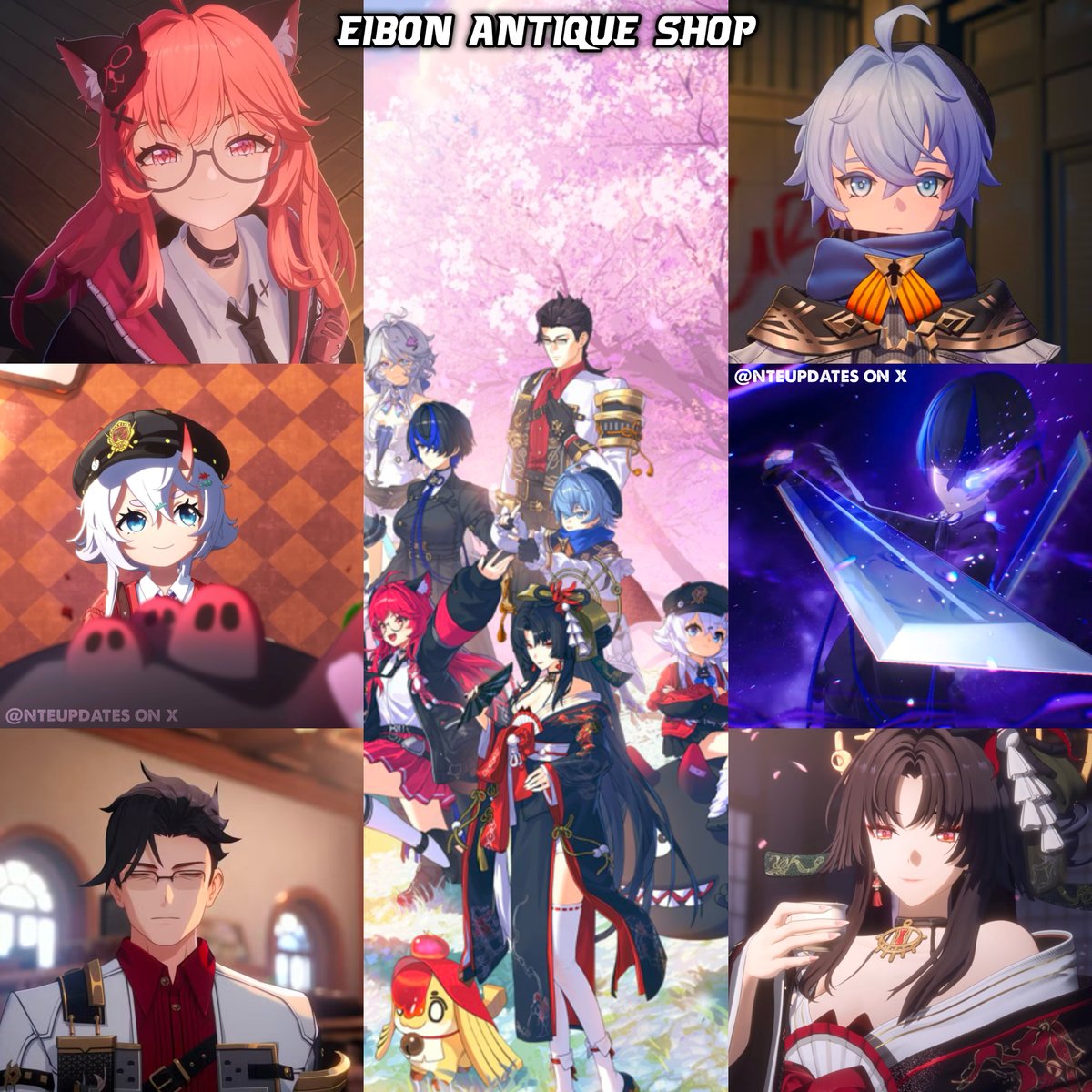 Nteupdates's tweet photo. Everyone’s hanging out with their gang🙂‍↕️

This is one of their best art tbh i really like it!! 

I’ll make another one later for all the groups/divisions in nte

Which group is your favorite?

#NTE #NevernessToEverness https://t.co/zISRFjqhaC