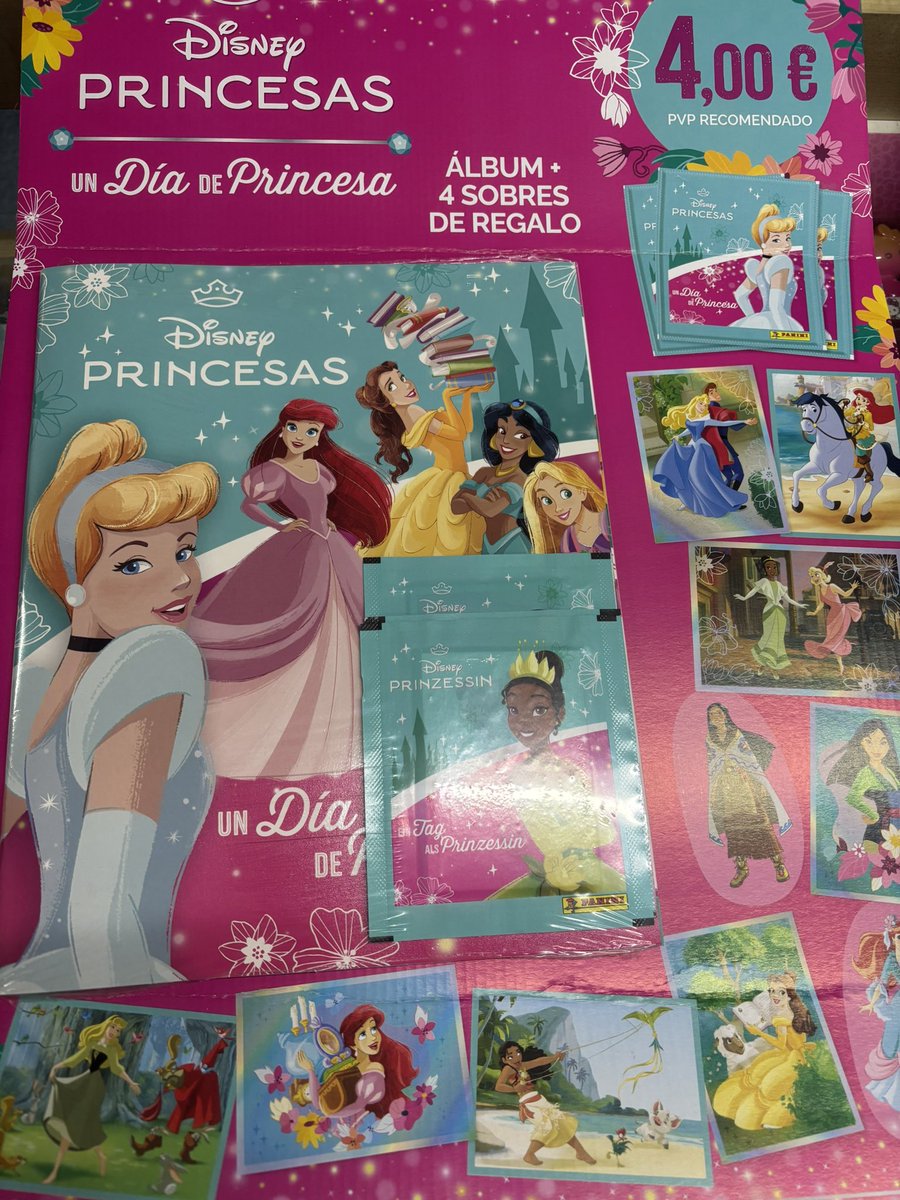 winxclubpretty's tweet photo. Disney Princess a Princess Day Sticker Album 
#DisneyPrincess #APrincessDay #StickerAlbum #DisneyPrincessStickerAlbum #LibreriaPoniente https://t.co/2XWR1ud371