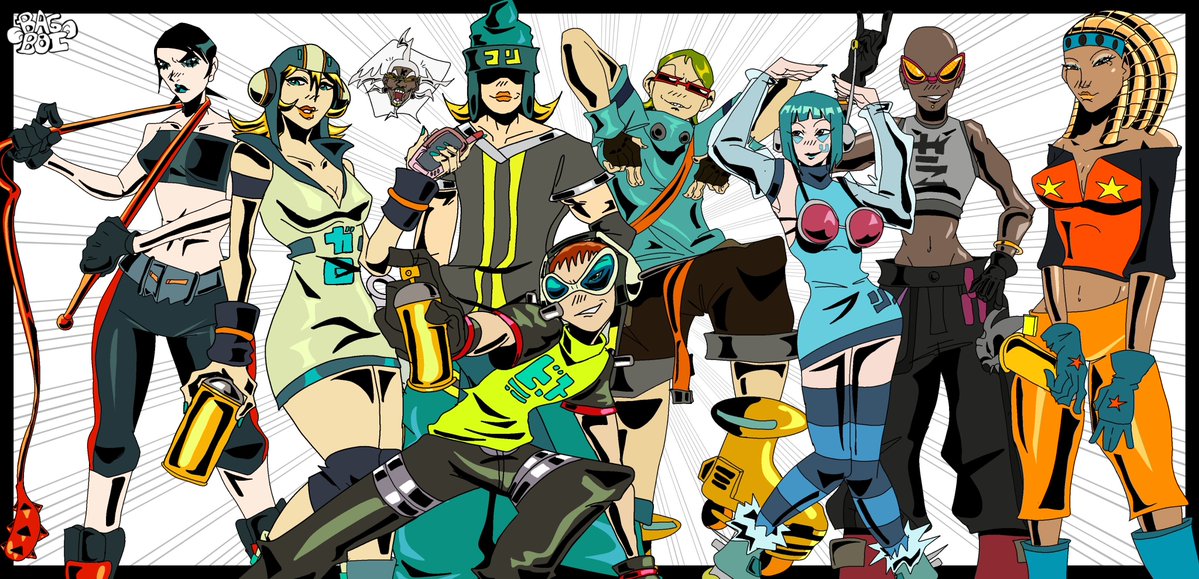 __Bagboi__'s tweet photo. Jet Set Radio Heroes is more then just a fan project to me.

Its a expression of creativity and inspiration.

And I thank @AXEL_MSS and his team for that ❤️🤙 https://t.co/HPUSaWWYnY