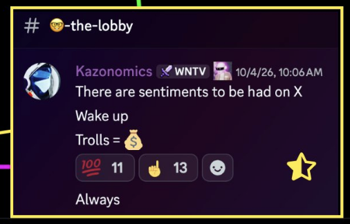 TheRealNomics's tweet photo. I mean we really kinda told u guys lololol every time without failure....if ur 1 of the morons that thought ur bs mattered when invading the crucifixion of that engagement farming cuck &amp; are now rekt u deserve that so own it...4 the rest of u that dodged a bullet congrats 😼🔮 https://t.co/nZbLdJkWI2