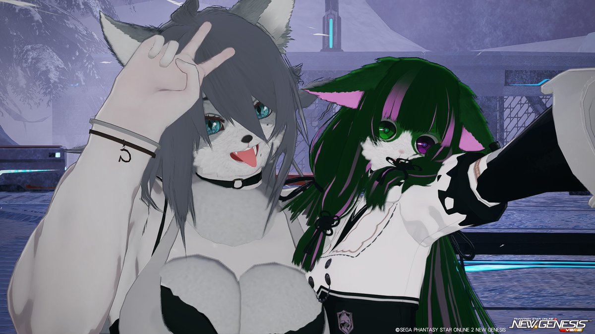 megu_ship10's tweet photo. 今日のSS!
筋肉ケモのTCさんと!
ムキムキマッチョかわいい!
#PSONGS_SS
#PSO2NGS_SS https://t.co/u30LnkQ4ty