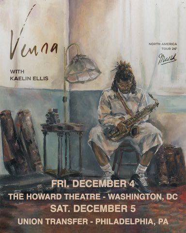 kaelinellis's tweet photo. I am Opening For @vennaldn his tour
DEC 4 @howardtheatre 
DEC 5 @uniontransfer 

I wanna see you there. 🙏🏽

https://t.co/88FebtUSGh https://t.co/pjcAUCb4Be