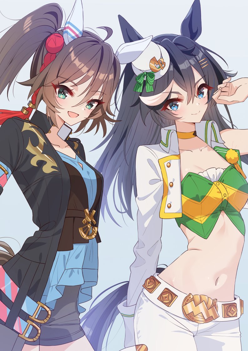 lateophy2's tweet photo. シビエス 勝負服交換
リクエストありがとうございました！ https://t.co/tCNXLUWBfO