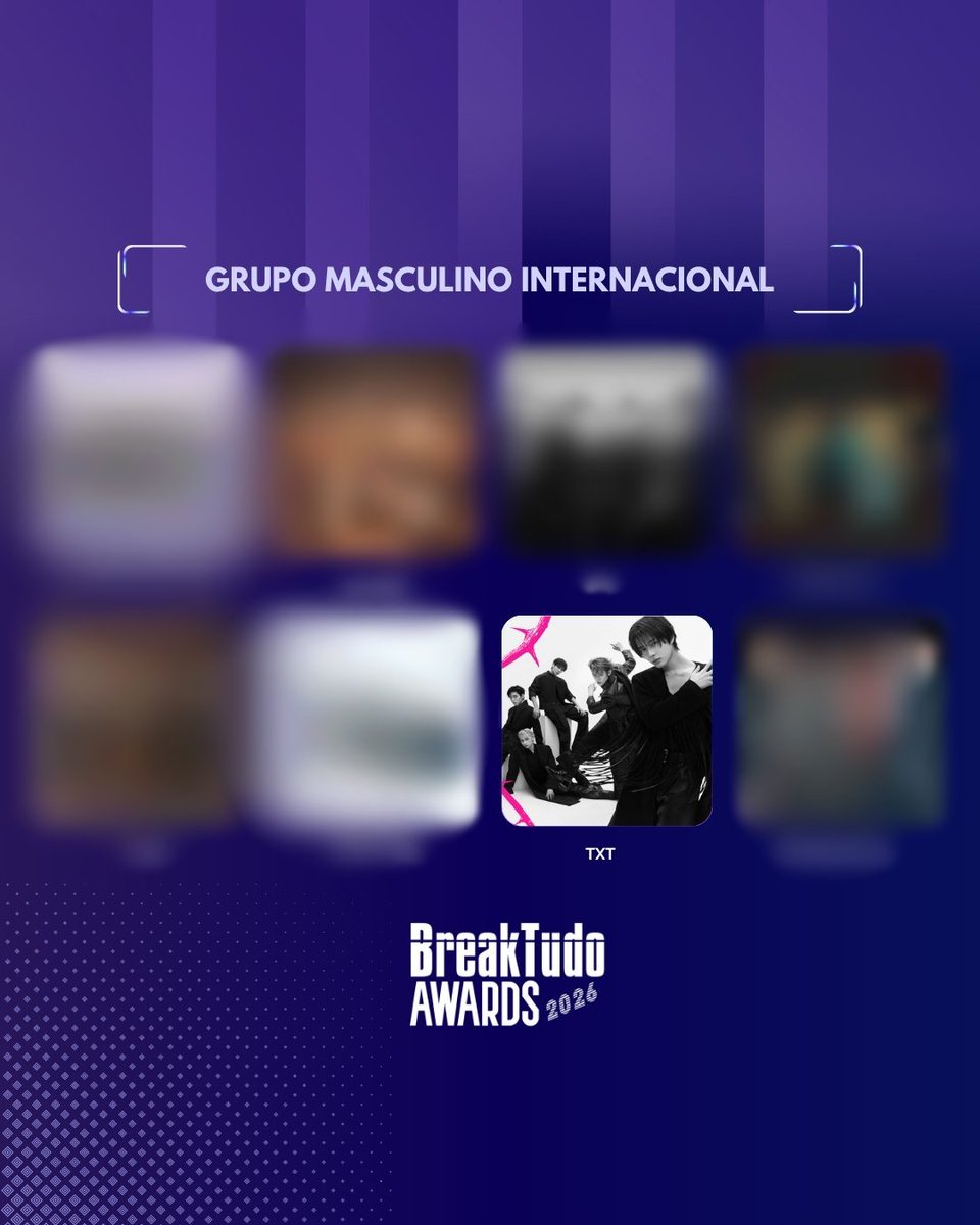 txtvotingcrew's tweet photo. 📢 MOAs! 14h Hours left for BREAK TUDO AWARD!!!

— Let's vote until the end. No ads, no login required, it is unlimited! Click, click, click!

🗳 Kpop Hit of the Year
https://t.co/8MgWhfkcUg…

🗳 International Male Group 
https://t.co/G5lh4TkGoi…

📅 Voting ends on the 17th at 11:59PM (Brasilian Time) / 11:59 AM (KST)
Join us for a MV from 10am to 11:59AM KST.

#MO4TXT #MOAISONE 
#TOMORROW_X_TOGETHER