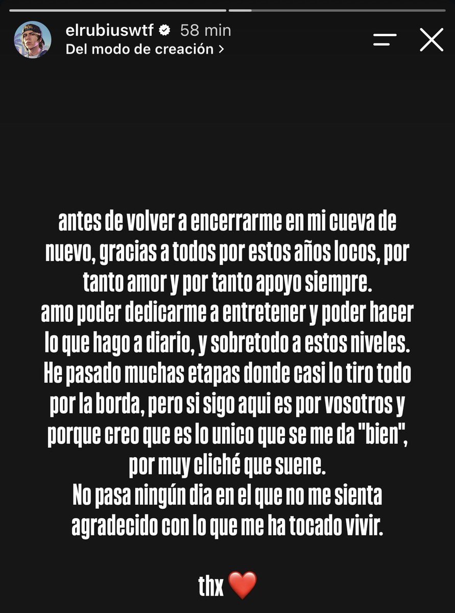 Reconorth's tweet photo. Rubius es de las mejores personas del planeta, si odias a este tipo incluso con todas las palabras de gratitud hacia su público sos mala persona. https://t.co/BtgItyAX8U