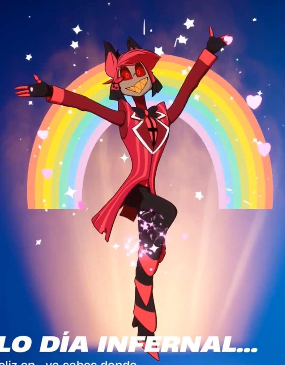 radioecho17's tweet photo. Awww he’s a pretty princess #Hazbin https://t.co/l8LYYl8uo9