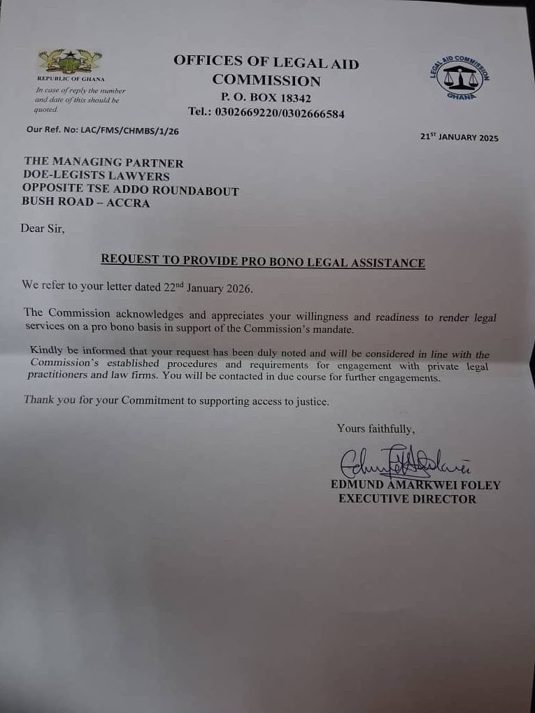 seth_doe22's tweet photo. When clients come in and complain that they can’t afford high legal fees but they can pay maybe Ghc 400 cedis a month, they’re referred to the Legal Aid Commission. However these same clients will complain that the lawyer or practitioner at LAC does not have time or is overburdened or the matter is “slow”. 

If 10 of these people are referred to Legal Aid Commission and they can pay LAC 400 a month, that’s 4,000 cedis and those matters can be handled by a single young lawyer that will benefit from it. 

If it’s “free” pupillage, then it should be free pupillage at the Legal Aid Commission, not in a private law firm that will benefit off the back of the lawyers. 

500 lawyers should be sent across the Country to supplement District Assemblies and Legal Aid Commission offices, Infact from EPA to FDA to DVLA etc, they should just receive new legal postings. 

Law students shouldn’t be required to do NSS after LLB. The Pupillage should be their NSS. Post them, let them generate clientele from wherever they’re posted and let them start their simple practice. It’s that easy. 

The problem is not that Ghanaians can’t afford legal services, the problem is that private law firms are expensive because they have a lot of maintenance and overhead costs. 

If someone can pay 500 a month he should be referred to a LAC lawyer, the LAC lawyer will handle 10-20 of such matters a month and the contributions are sent to them. The government pays for the offices and desks across field. 

Private law firms can cooperate with the government by sending their pupils and lawyers to work with the LAC, handle probono cases where the person can pay 300-500 a month to cater for some of the legal fees and the government and law firm takes care of the rest. 

If they’re not encouraged the whole system will collapse. 

Imagine a law firm takes 3 new pupils, pays them 3,000 monthly at least and tells them to go to the legal aid office to handle probono matters and learn. That’s proper on the job training.