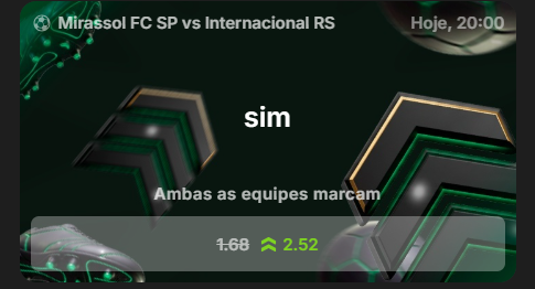 var_desligado's tweet photo. So nessa casa estão oferecendo essa odd para ambas no jogo do Mirassol x Internacional
link: https://t.co/R1Y8lyOxHB

#BetisBarça #INTERNACIONAL https://t.co/fO2sviSFOu