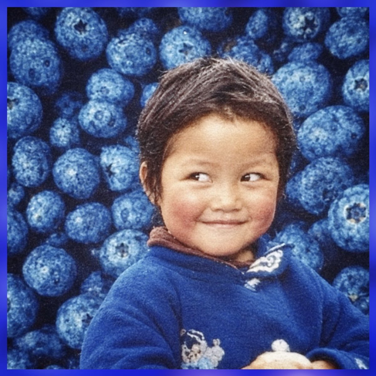 Parkeology's tweet photo. Is “Blueberry Girl” having a moment after decades of toiling away in complete anonymity? She’s put in the work and is now EPCOT’s “it” girl. We fully endorse this and expect a themed popcorn bucket soon. If any of this makes sense to you, congratulations, you are a true fan! https://t.co/VaO9xNZG5H