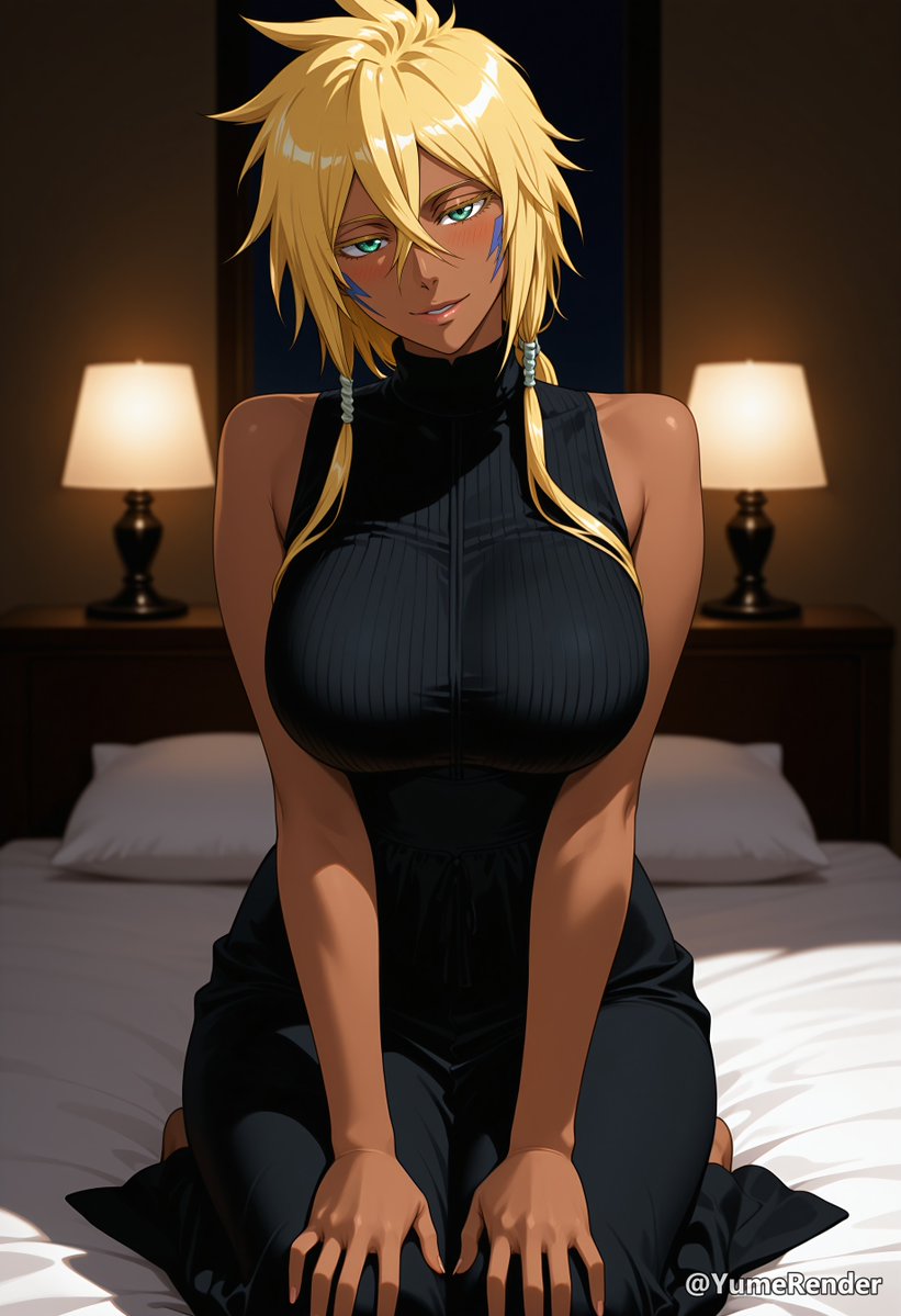 YumeRender's tweet photo. Tier Harribel | ハリベル | Bleach | 141 free on Patreon, 411 more for members, link in bio. SFW illustration, no nudity. https://t.co/72IVIXW9l4