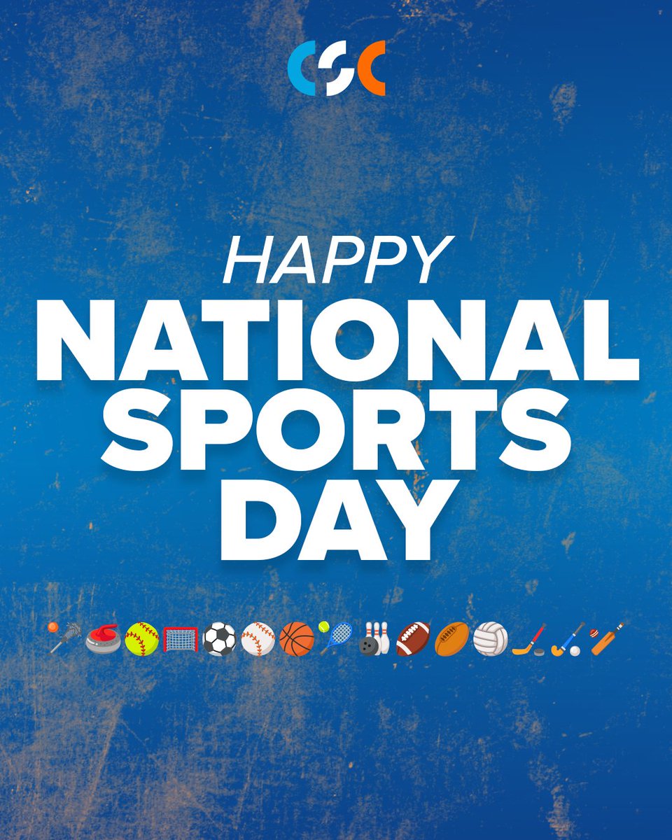 CollSportsComm's tweet photo. 🏆 Happy National Sports Day!

Today, we celebrate the passion, teamwork and unforgettable moments that make college sports special — and the communicators and creatives who bring those stories to life https://t.co/45J2DJZeqG
