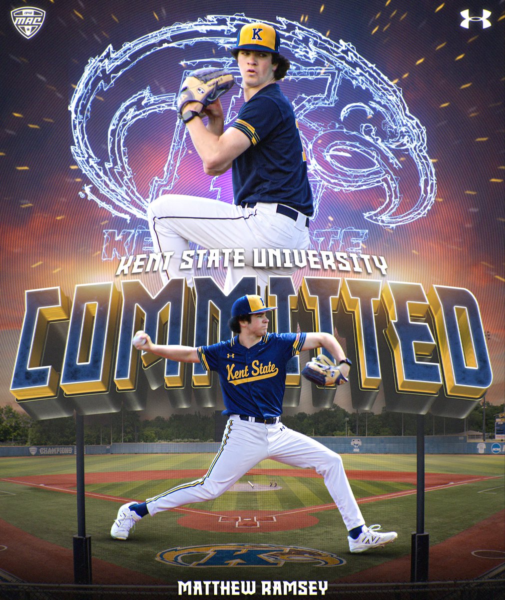 MatthewRamsey28's tweet photo. Blessed to announce my commitment to Kent State University! Go Flashes! โก๏ธโก๏ธ
#BiteDown #commited #GoFlashes
@KentStBaseball @Jeff_Duncan24 @HobanBaseball @Carmichael156 @pitchingschool @IVL_Ventura @TroskyMWN28 @MikeKerins_ @PrepBaseballOH @weldyprep @_CoachPeteW @DHeff11 https://t.co/R55oSIBpWq