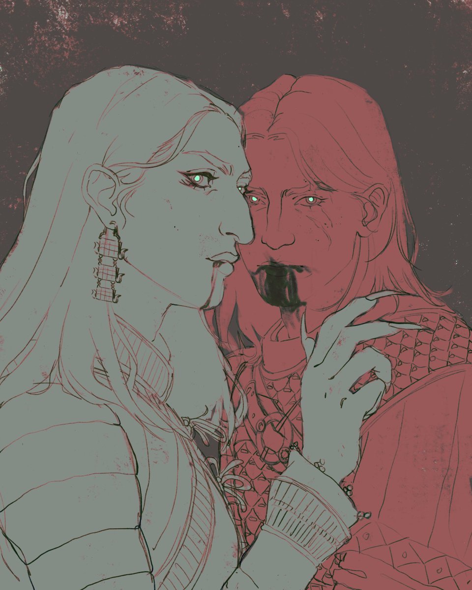 lojonespng's tweet photo. Thinking abt them...
#wip #thebloodofdawnwalker #coenoflaslea #lacra https://t.co/dL10BM850m