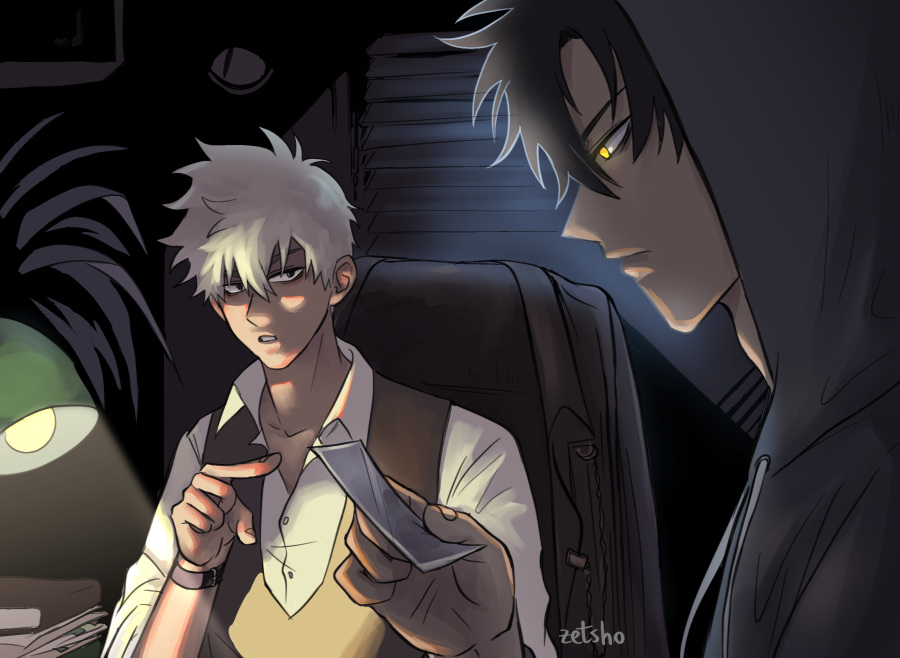 z3tina's tweet photo. 🧵AU-tober, day 1 - role swap
they're using their powers for personal gain https://t.co/EUkhil4LHD