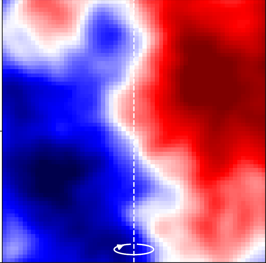 PhysRevLett's tweet photo. #OnTheCover of this week’s issue: Planck CMB temperature data from 25 galaxy clusters showing a dipole signal from rotating intracluster gas.

Check out the complete issue: https://t.co/z2nTpRcJ9v https://t.co/oa0sCIuRdV
