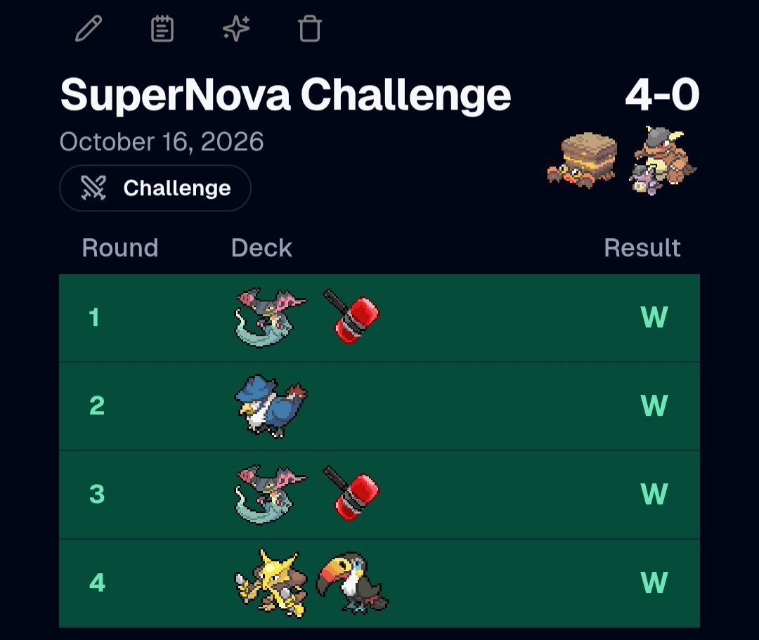 scraggypants's tweet photo. 3rd challenge win of the season with Crustle🦀🍦 
+15 Crab Points 
+ Booster Bundle 
182/??? #Zooka #Zookawin https://t.co/xeZPRsb1Zx