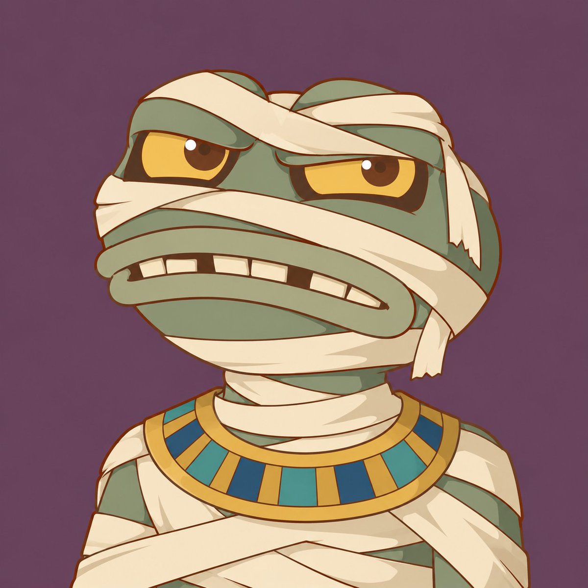 ThePlagueNFT's tweet photo. 3,000 years later. Still in the pond. 🐸𓂀 https://t.co/uB5kUfG701