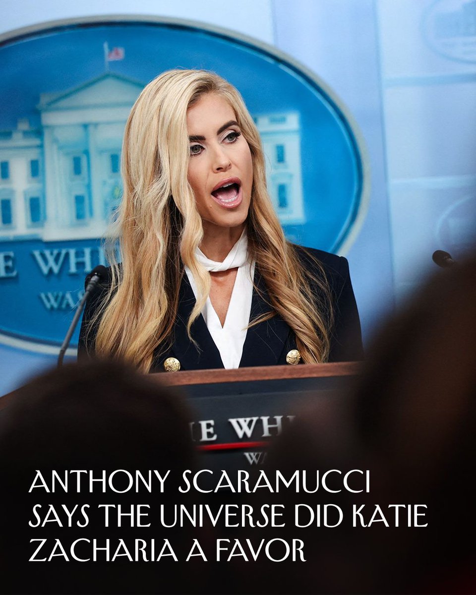 NewYorker's tweet photo. This week, Katie Zacharia set a new American record for shortest tenure as White House press secretary. Her term began on October 12th. Her one and only appearance in the White House press room took place on October 13th. It lasted fourteen minutes. After it was revealed that Zacharia had overstated her status as a lawyer (she is not a lawyer), she was out. To get some perspective on the episode, David Remnick spoke with Anthony Scaramucci, who, in the early days of the first Trump Presidency, had lasted 11 days in the job. “I didn’t like the job. I can’t speak for [Zacharia], but for me the firing came with some level of relief. There is a feeling of humiliation, but also relief,” Scaramucci said. Read his conversation with Remnick: https://t.co/yJ6hZFqxnM
