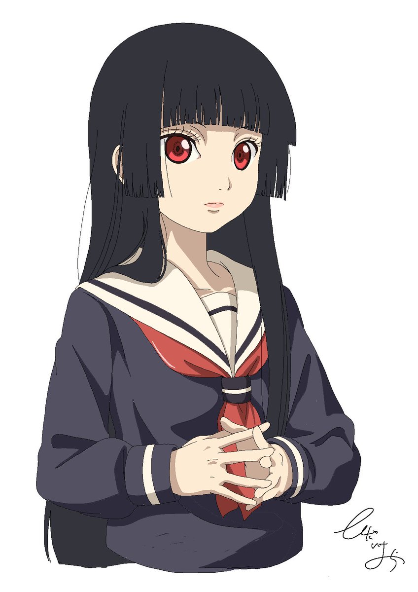 rejectfrombidai's tweet photo. #アニメ
#イラスト
#地獄少女
#閻魔あい https://t.co/wPknXMaSbs