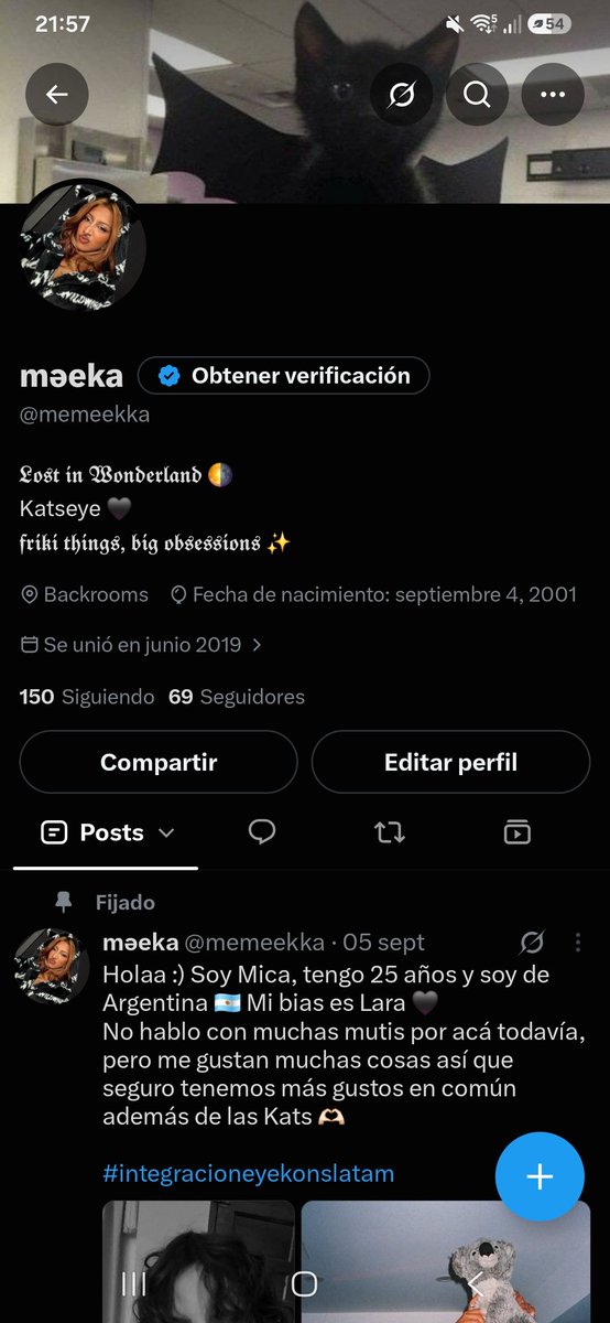 memeekka's tweet photo. serías mi amigo?

perfil en twt  
pantalla de bloqueo  
inicio de pinterest  
última canción que escuché https://t.co/cUmydVFV4l