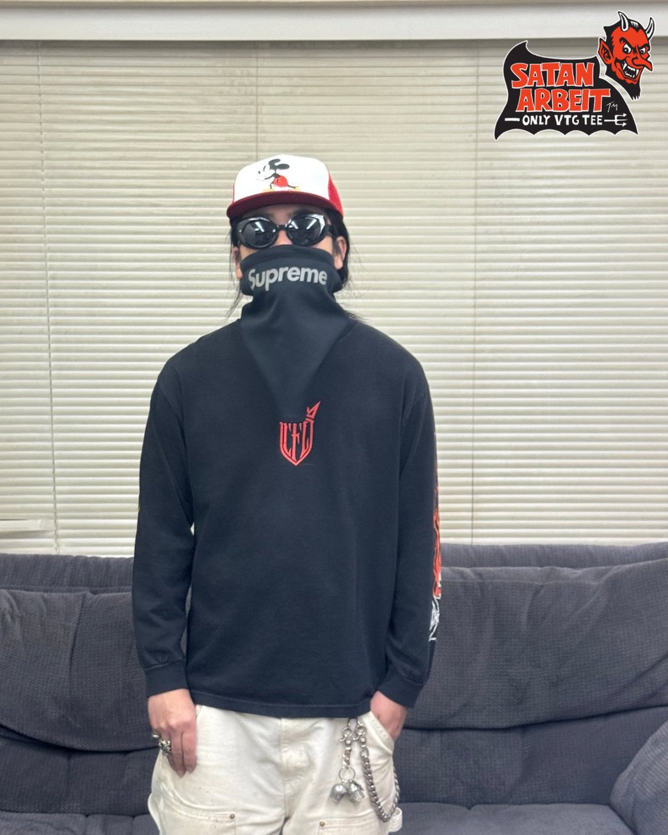 Devilsway_corp's tweet photo. WCC OG Iron Cross Long Sleeve Tee
私物です🙏
こちらは'03コピーライト入り、'00アーリー特有のJesse Who?タグとUSファブリック、Mexicoメイド
プリントのクラック、全体のダメージ
ここまでの素晴らしい個体はなかなか見つかりません
#westcoastchoppers
#supreme
#chromehearts
#vintagestyle https://t.co/DkTu3IhmM8
